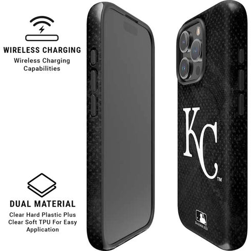MLB Kansas City Royals Dark Wash iPhone 16 Pro Magsafe Impact Case